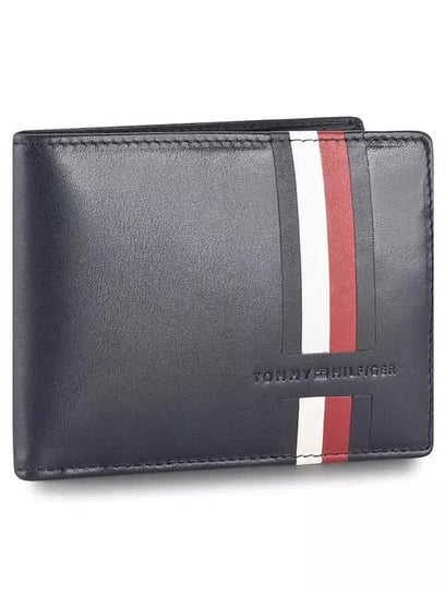 Portfel męski Tommy Hilfiger Icons Stripe Extra skórzany Tommy Hilfiger