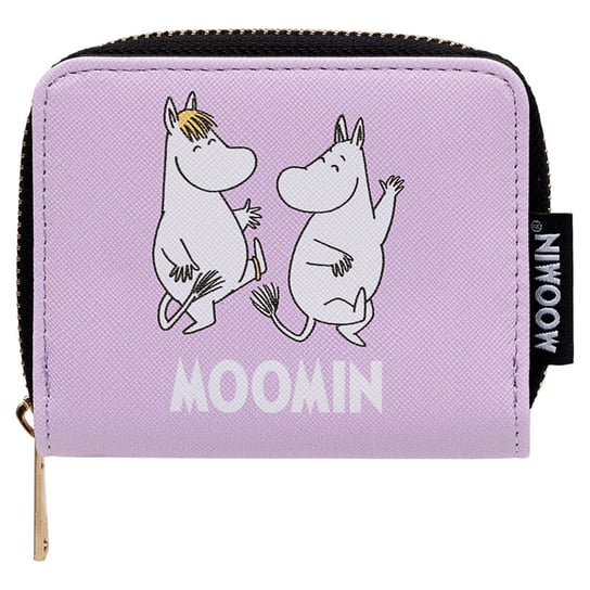 Portfel, Moomin Spring, Muminek i Panna Migotka, fioletowy Empik