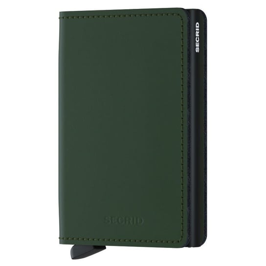 Portfel ochrona RFID Slimwallet Secrid - matte green / black SECRID