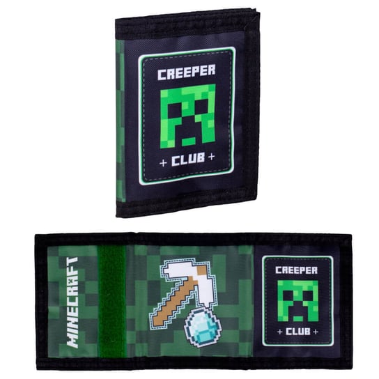 Portfel portfelik MINECRAFT Creeper 25x11cm ASTRA Astra