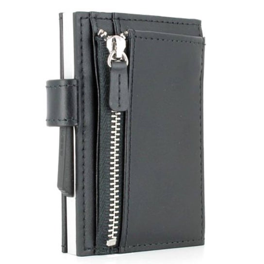 Portfel RFID Cascade Zipper Snap Ogon Designs - black / silver Ogon Designs
