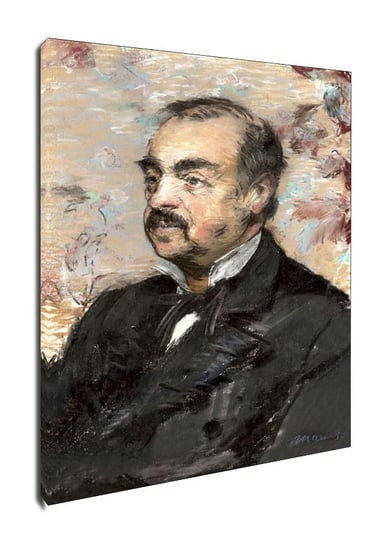 Portrait of Julien de la Rochenoire, Edouard Manet - obraz na płótnie 40x50 cm Galeria Plakatu