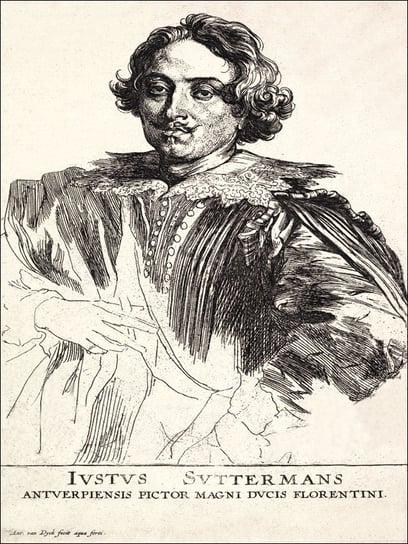 Portrait of Justus Suttermans, from The Iconograph / AAALOE Inna marka