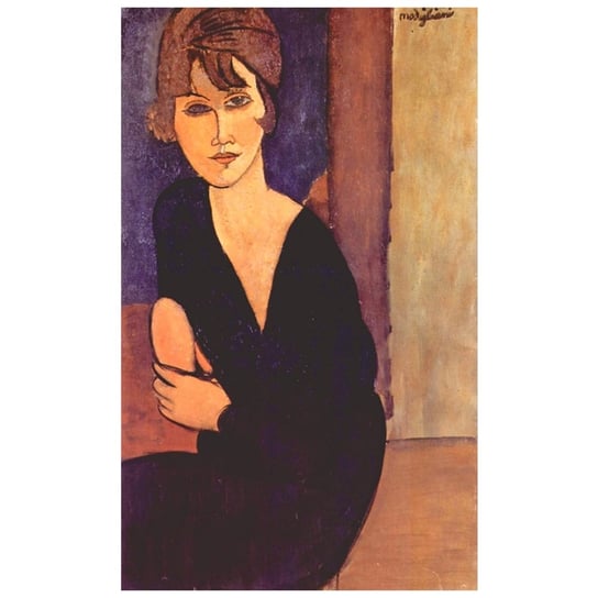 Portrait Of M.me Reynouard  Modigliani 50x80 Legendarte