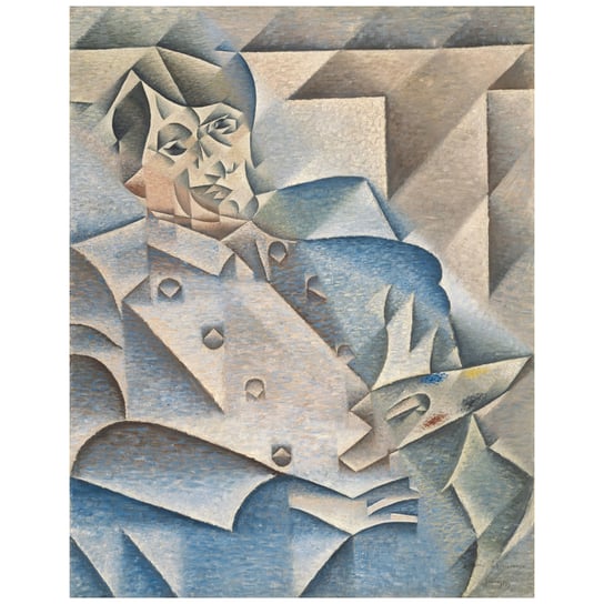 Portrait Of Pablo Picasso - Juan Gris 60x80 Legendarte