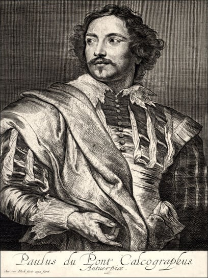 Portrait of Paul du Pont, Anthony van Dyck - plaka / AAALOE Inna marka