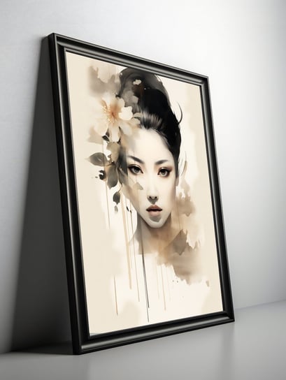 Portret kobiety - 50x70 cm - Bez ramy Harmony Posters