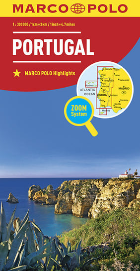 Portugal. Mapa 1:300 000 MairDuMont