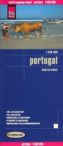 Portugalia. Mapa 1:350 000 Opracowanie zbiorowe