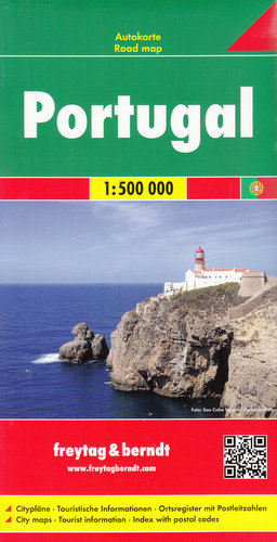Portugalia. Mapa samochodowa 1:500 000 Freytag & Berndt