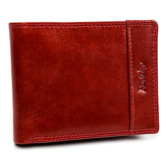 Porządny skórzany portfel etui na karty i dokumenty Rovicky® RFID Rovicky