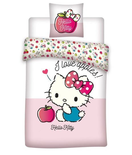 Pościel 100% Bawełna 100X135 Hello Kitty Inna marka