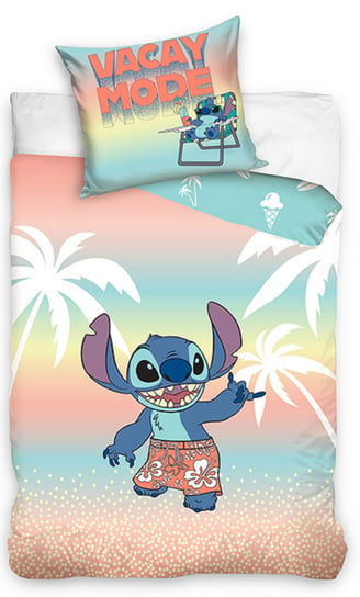 pościel 160x200 bawełniana Lilo & Stitch Carbotex