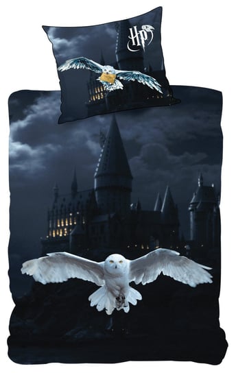 Pościel Bawełna 140X200 + 70X90 Harry Potter Hedwiga Carbotex