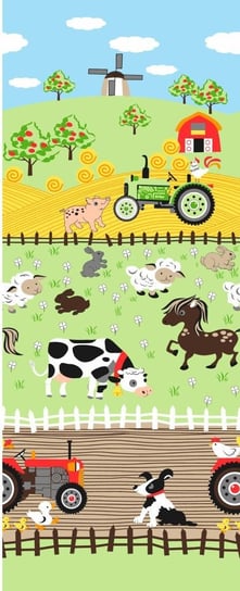 Pościel bawełniana 160x20 Farma Krówka Konik Owca Świnka Traktor Inny producent