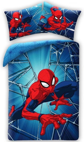 POŚCIEL bawełniana dziecięca SPIDERMAN 140x200 cm SPIDER-MAN MARVEL Spider-Man