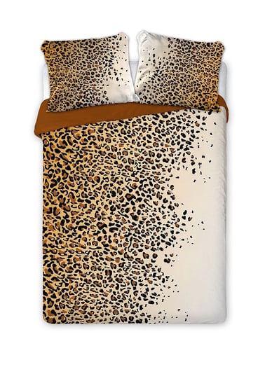 Pościel bawełniana Faro, wzór geparda, 160x200 cm, 3 elementy Faro