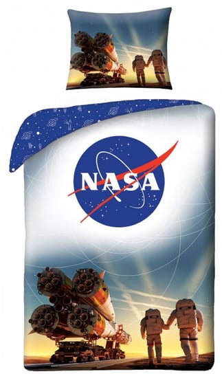 Pościel bawełniana licencyjna NASA 140x200 Halantex