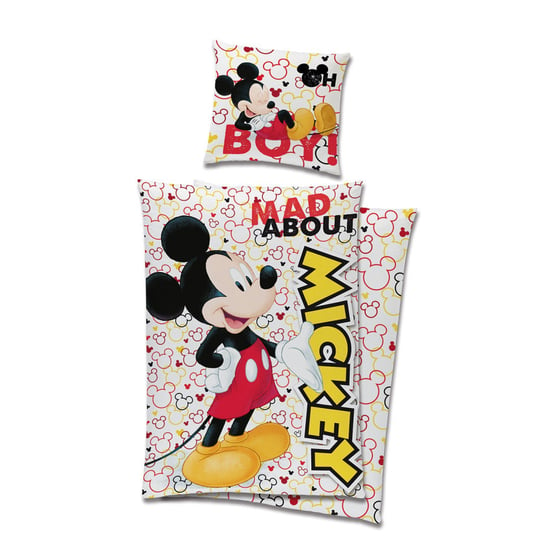 Pościel bawełniana młodzieżowa Mickey 160 x 200 [cm] Wisan