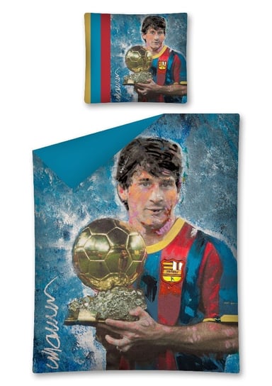 Pościel DETEXPOL Messi,  140x200 cm Detexpol