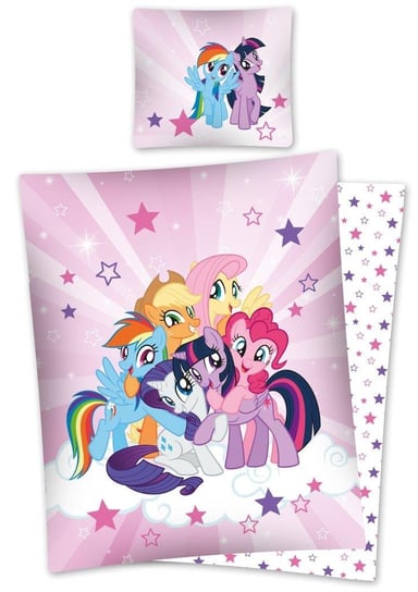Pościel DETEXPOL My Little Pony, różowa, 160x200 cm, 2-elementowa Mówisz i Masz