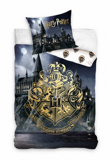 Pościel Harry Potter 135x200 licencyjna bawełniana Hogwarth Carbotex