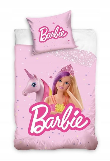 Pościel Niemowlęca Dziecięca Barbie 100X135 cm Carbotex