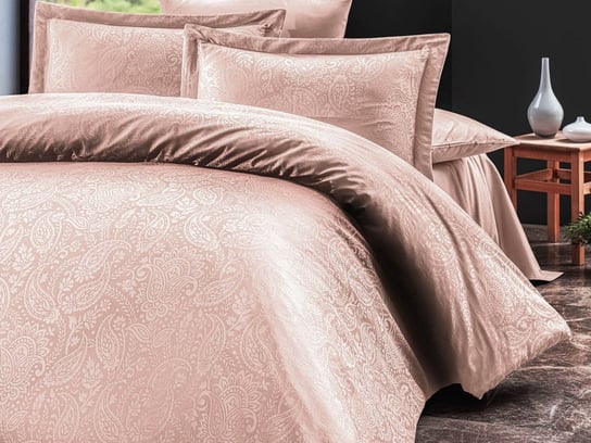 Pościel satyna bawełniana(P) SAL LIGHT PINK/160x200 LUXURY PREMIUM Darymex