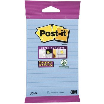 Post-It® Super Sticky Karteczki Samoprzylepne, 102X152, 45 Karteczek Post-it