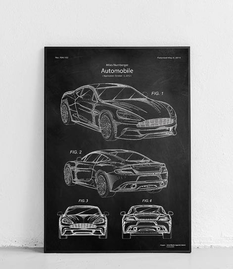 Poster Polytechnic, Aston Martin Vanquish - plakat Poster Polytechnic