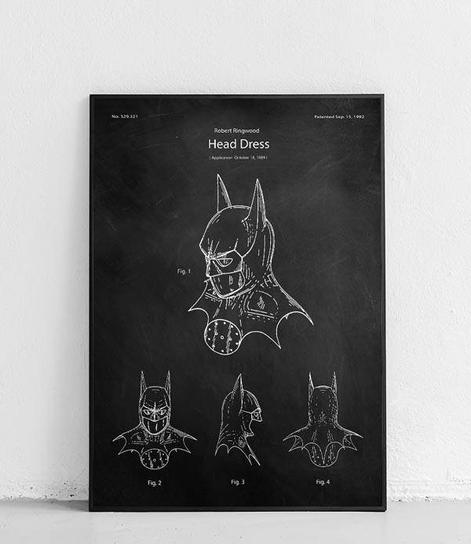 Poster Polytechnic, Batman - Maska - plakat Poster Polytechnic