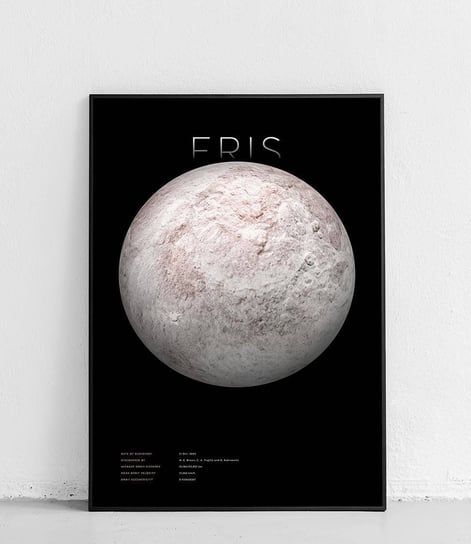 Poster Polytechnic, Eris - Planety Układu Słonecznego v2 - plakat Poster Polytechnic