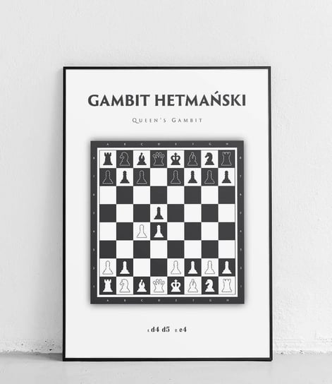 Poster Polytechnic, Gambit hetmański - plakat Poster Polytechnic