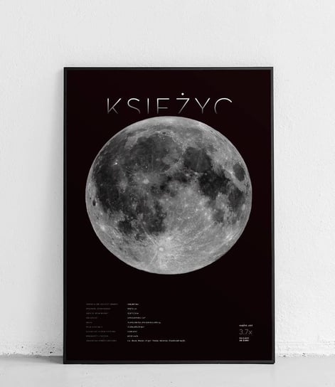 Poster Polytechnic, Księżyc - plakat Poster Polytechnic