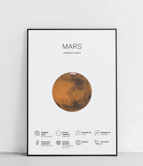 Poster Polytechnic, Mars 2 - Planety Układu Słonecznego - plakat Poster Polytechnic