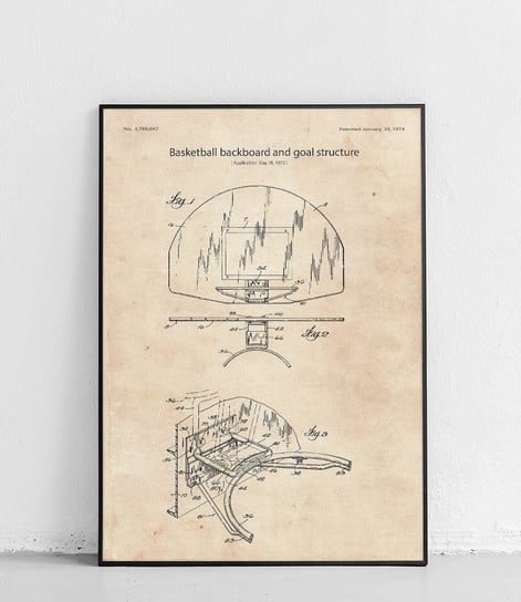 Poster Polytechnic, Tablica do koszykówki - plakat Poster Polytechnic