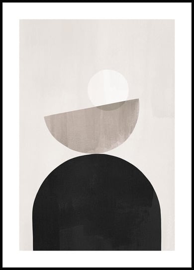 Poster Story, Plakat, Abstrakcyjne Figury,  wymiary 70 x 100 cm posterstory.pl