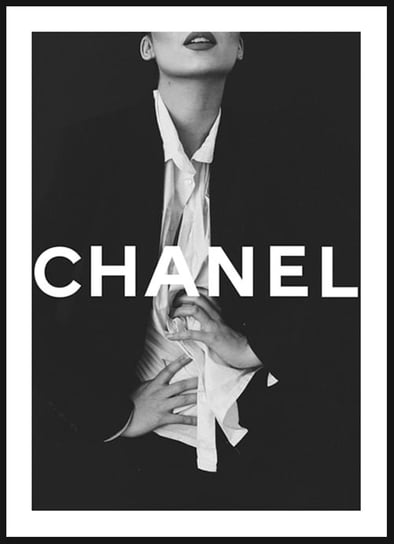 Poster Story, Plakat, Damski Garnitur Chanel, wymiary 21 x 30 cm posterstory.pl