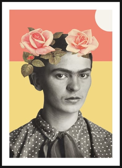 Poster Story, Plakat, Frida Kahlo Florent Bodart, wymiary 50 x 70 cm posterstory.pl