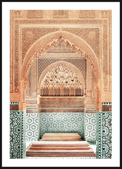Poster Story, Plakat, Marokańska Świątynia, wymiary 50 x 70 cm posterstory.pl