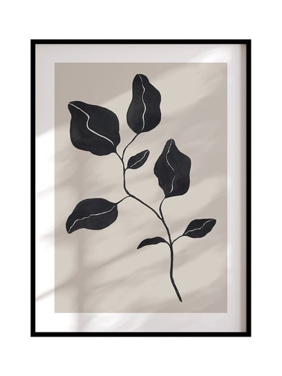 POSTERILLA.PL Plakat Dynamizm natury rozmiar 30x40cm w ramie czarnej aluminiowej POSTERILLA.PL