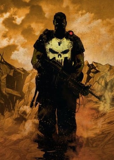 Posterplate, plakat Pinisher - Marvel Dark Edition Posterplate Global