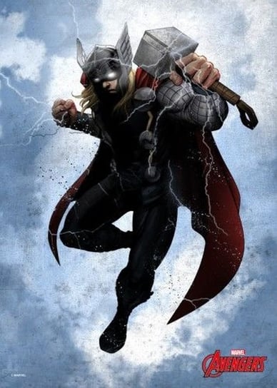 Posterplate, plakat Thor - Marvel Dark Ediotion Posterplate Global