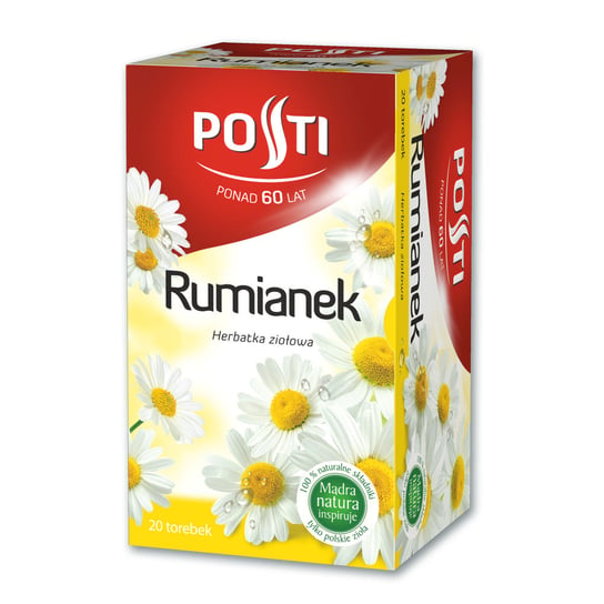 Posti ekspresowa herbata ziołowa rumianek 20tb 28g POSTI