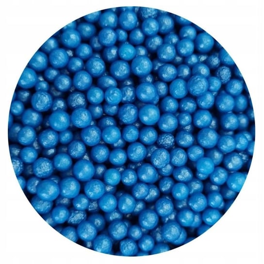 POSYPKA PEREŁKI CUKROWE niebieskie perłowe 4mm 25g Inna marka