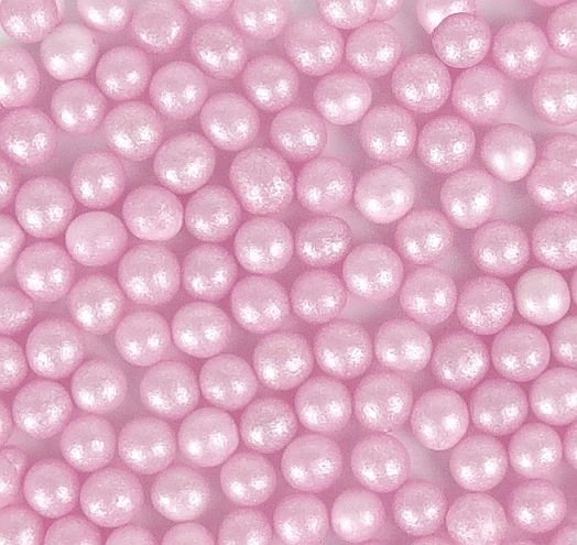 Posypka Perełki Cukrowe Perłowe - Różowe 6Mm - 25G Inna marka