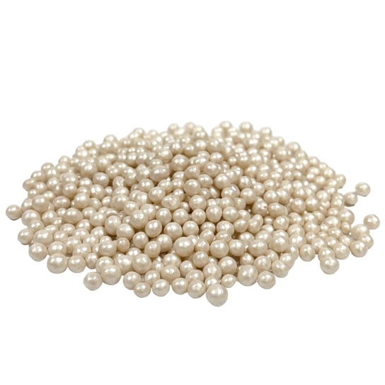 Posypka ryżowa 1 kg w polewie cukrowej perłowa biała (5mm) Inna marka
