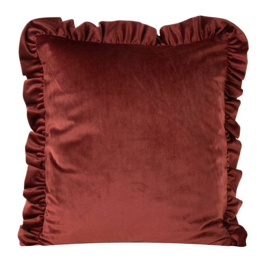 Poszewka 45 x 45 Eurofirany Velvet 25/K Ceglany Eurofirany