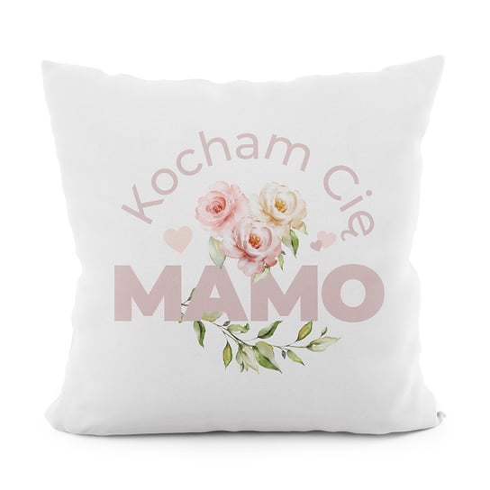 Poszewka Dekoracyjna Kocham Cię Mamo Velvet P00076-001 40X40 Markizeta