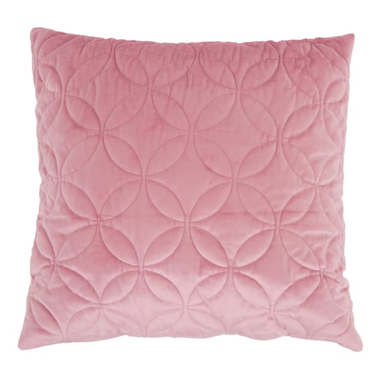 Poszewka dekoracyjna na poduszkę Velvet Pink Circle 45 x 45 cm MY HOME myHome